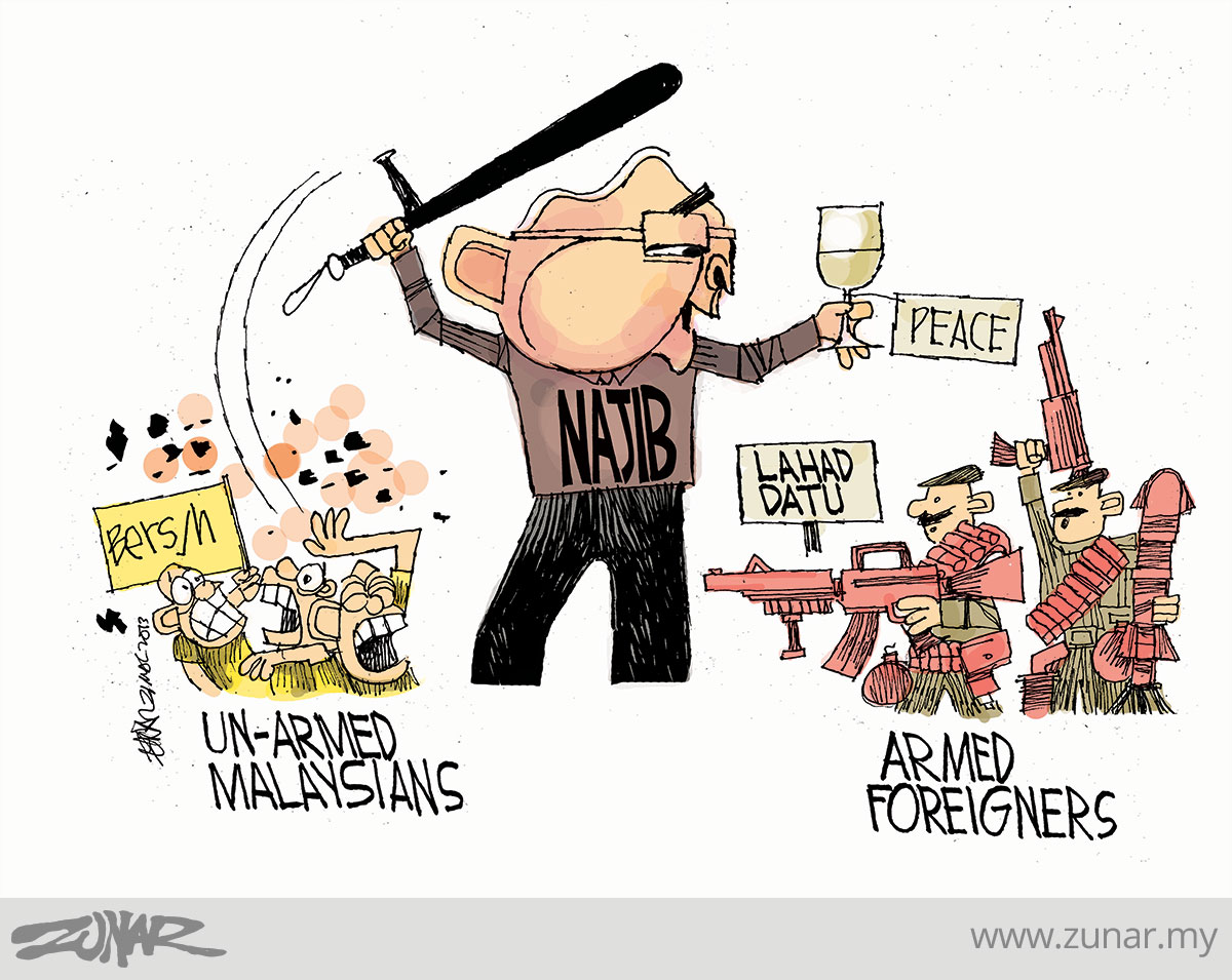 Lahad Datu – Zunar Cartoonist