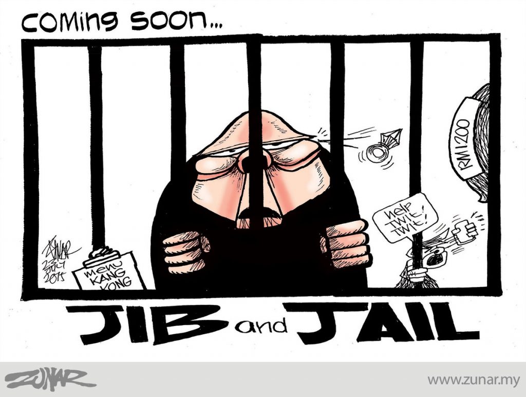 Jib & Jail – Zunar Cartoonist