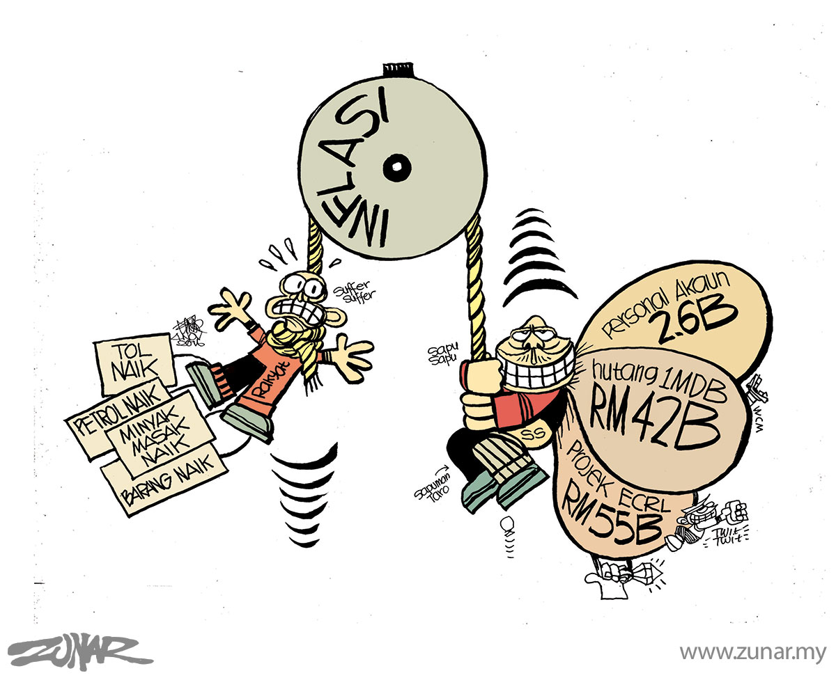 Inflasi – Zunar Cartoonist